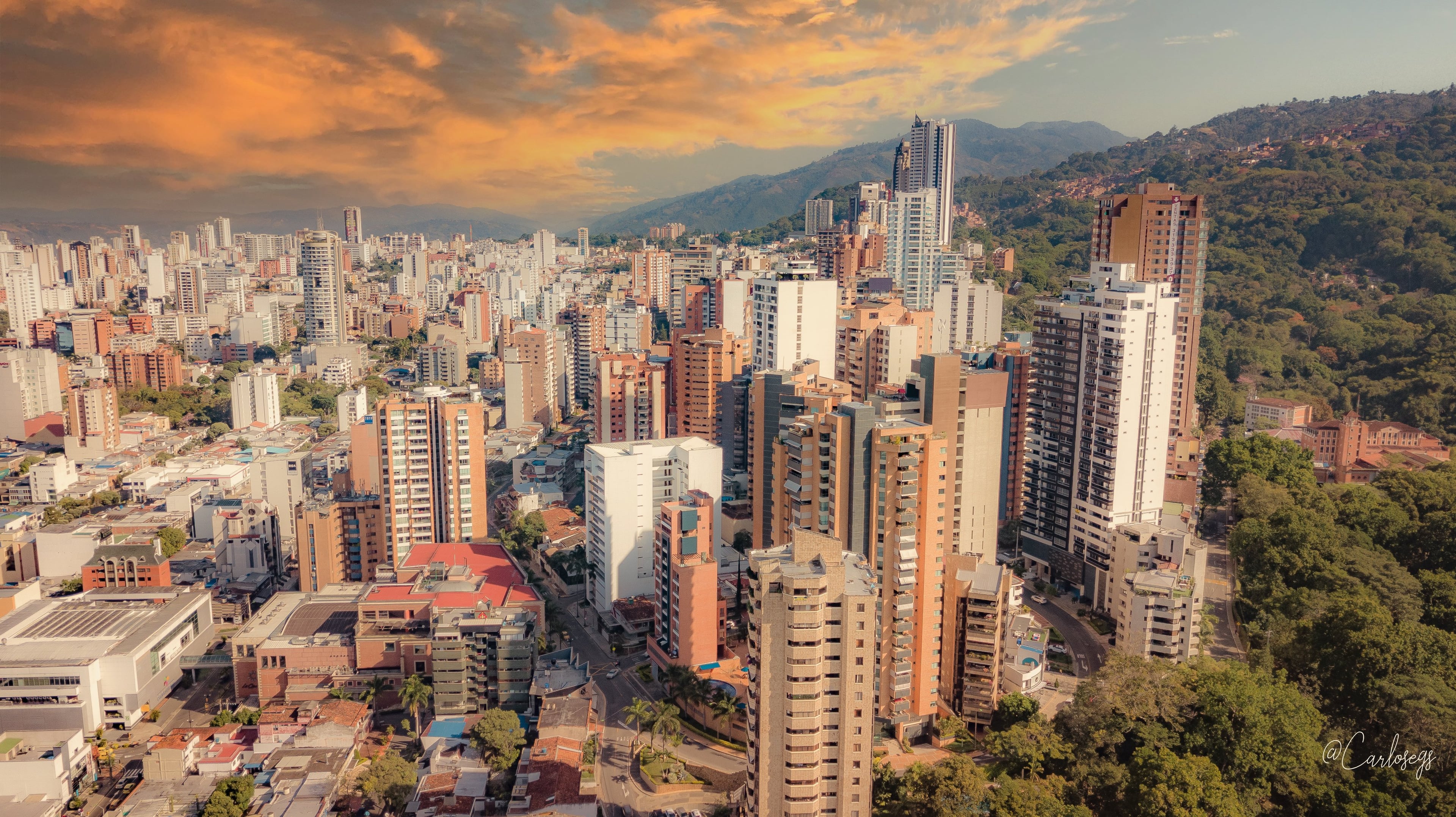 Bucaramanga de fondo